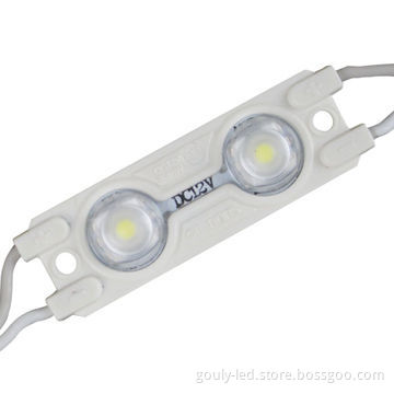 LED Module With Lens SMD5050 2LEDS Waterproof 12V